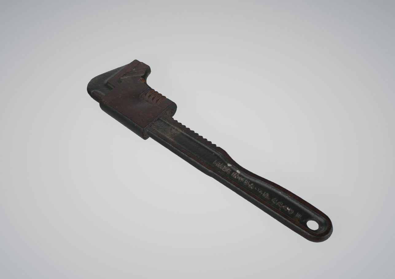 Rusted Wrench